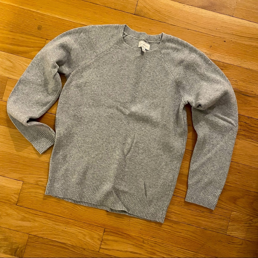 Lucky Brand gray crewneck sweater